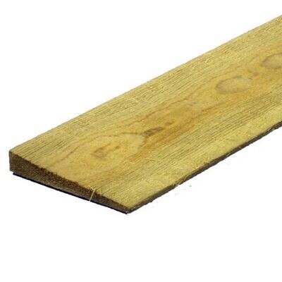 5.1mtr 18mm x 145mm Pressure Treated Featheredge