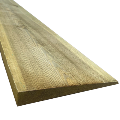 3.9mtr 28mm x 169mm Pressure Treated Featheredge