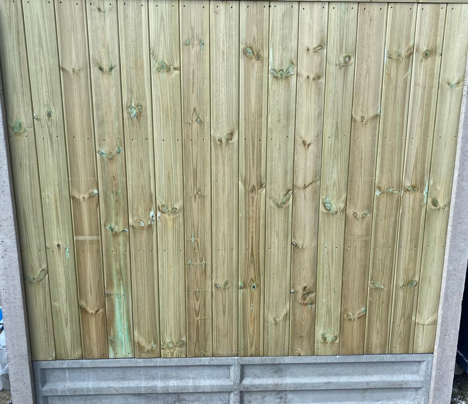 6' x 6' Premier Pressure Treated TGV Fence Panel