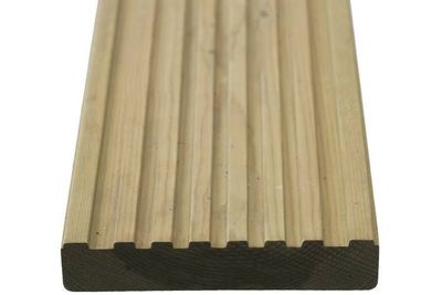 Single Sided Treated Decking Boards