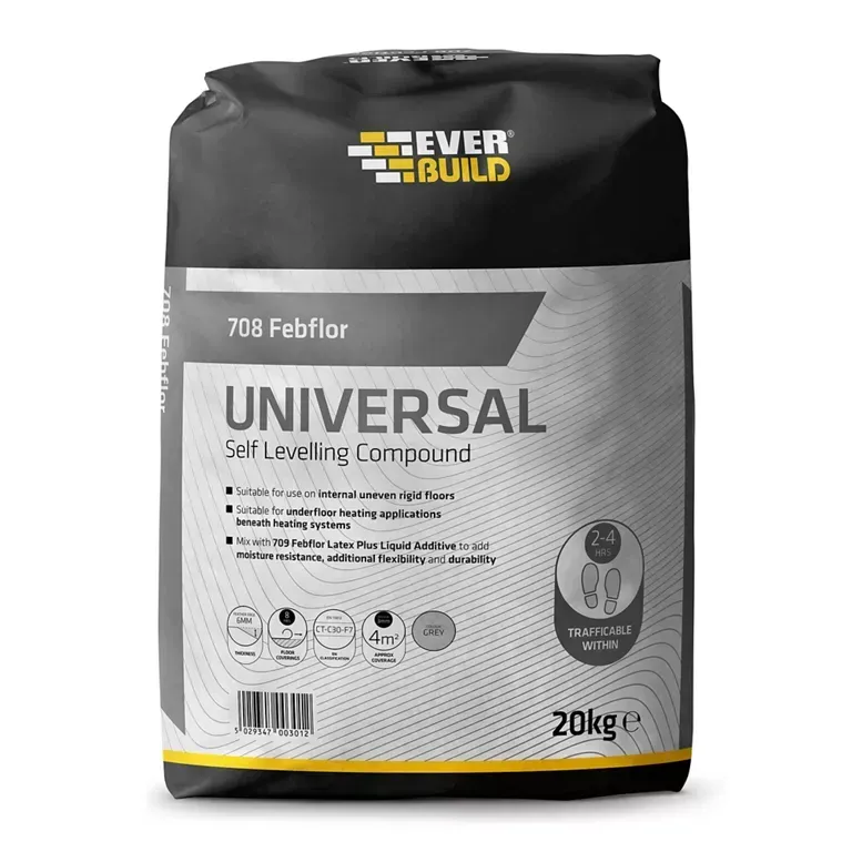 20kg Everbuild 708 Universal Self Levelling Compound