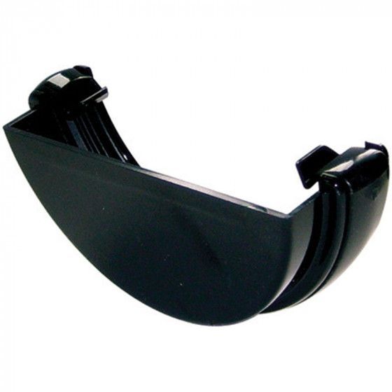 Floplast Black External Stop End 112mm