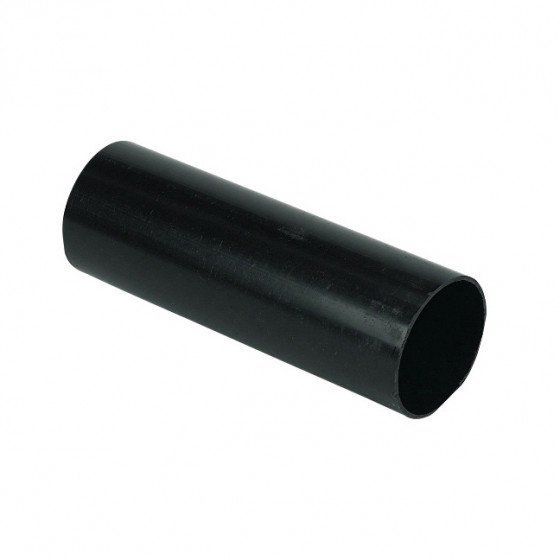 Floplast 2.5mtr Black Downpipe 68mm