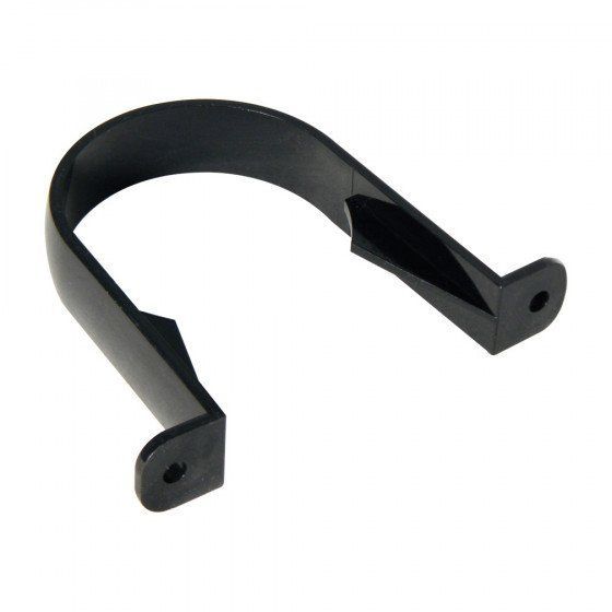 Floplast Black Downpipe Clip 68mm