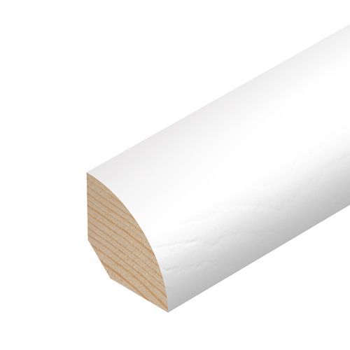 15 x 15 x 2400mm White Primed Quadrant