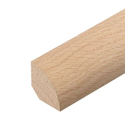 15 x 15 x 2400mm White Oak Quadrant