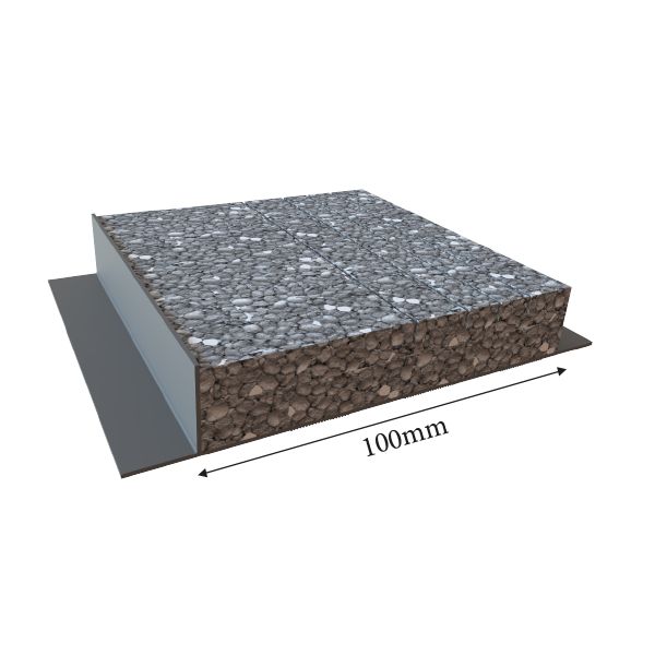 100mm Universal Graphite EPS Cavity Closers