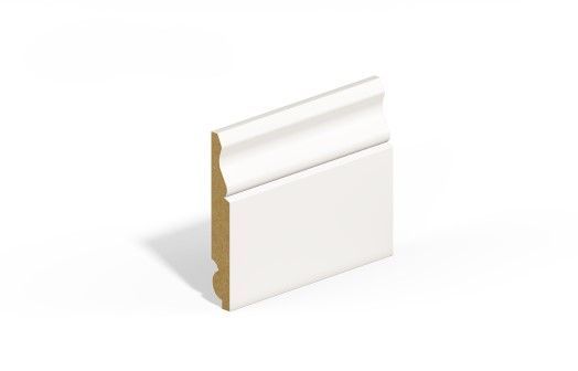 4.2mtr 18 x 119mm Torus/Ogee Mdf Primed Skirting Board