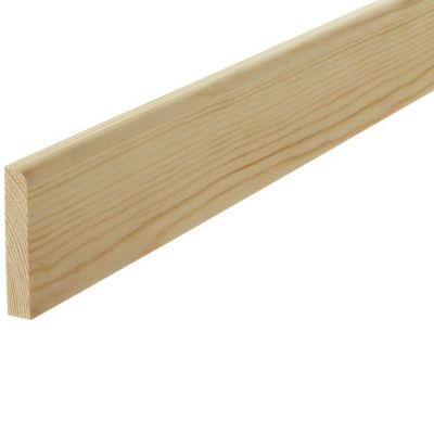 14 x 69mm Solid Pine Pencil Round Architrave