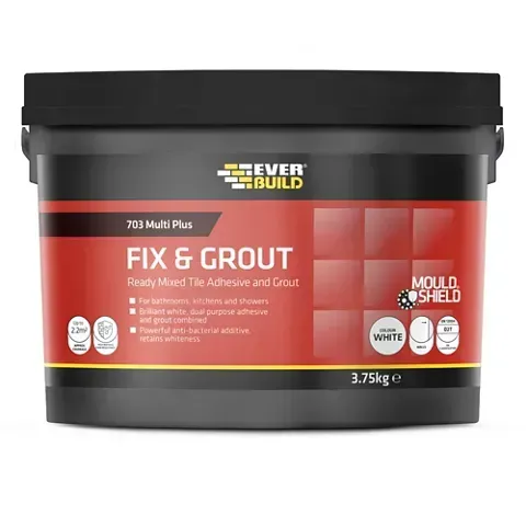 EVERBUILD® 703 Fix & Grout Tile Adhesive 7.5g