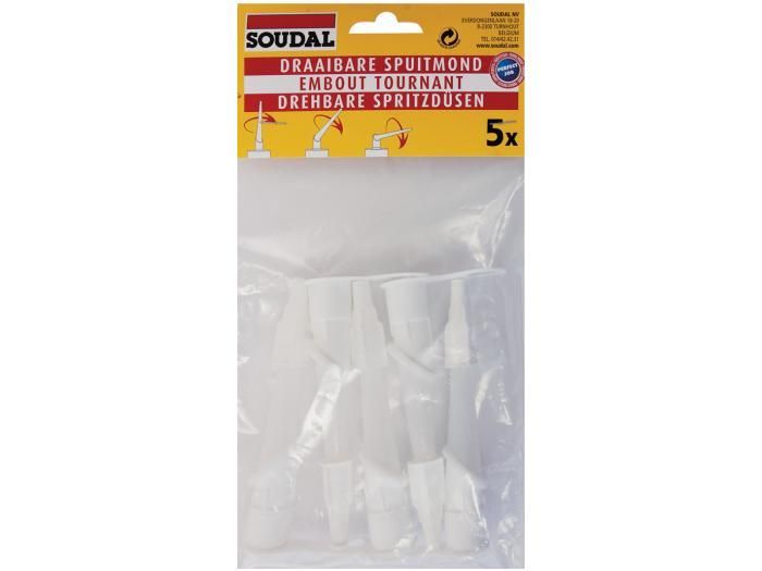 Soudal 5pk Twisty Nozzles