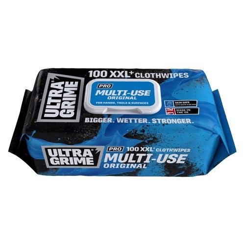 ULTRA GRIME MULTI-USE ORIGINAL WIPES (BLUE) 100no