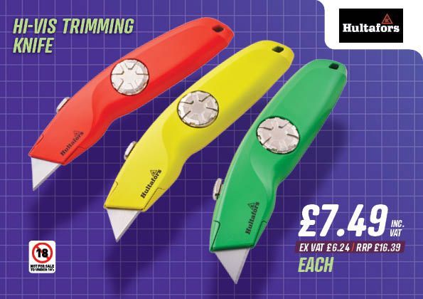Hultafors Hi-Vis Trimming Knife