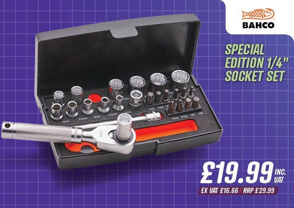 Bahco Special Edition 1/4in Socket Set