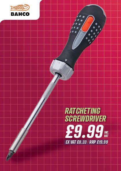 Bahco Ratcheting Screwdriver