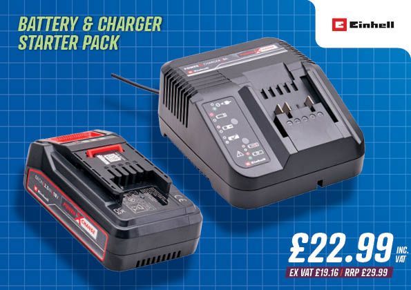 Einhell Battery & Charger Starter Pack