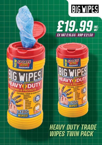 Big Wipes Heavy Duty Trade Wipes Twin Pack