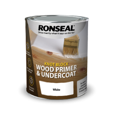 750ml Ronseal Knot Block Wood Primer and Undercoat
