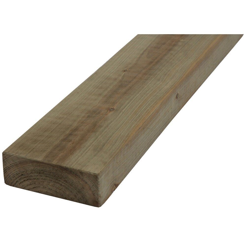 2.4m Economy 220mm x 70mm Treated Garden Sleeper