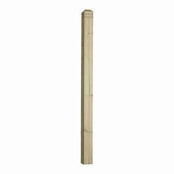 1250mm 82 X 82mm Square Treated Newel Post