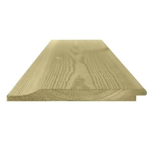 2.25mtr 12mm x 119mm Pressure Treated Shiplap Cladding (Rebated) 2.25mtr 12mm x 119mm Pressure Treated Shiplap Cladding (Rebated)
