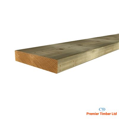 2.4mtr 47 x 225mm Sawn Treated Timber C24 2.4mtr 47 x 225mm Sawn Treated Timber C24