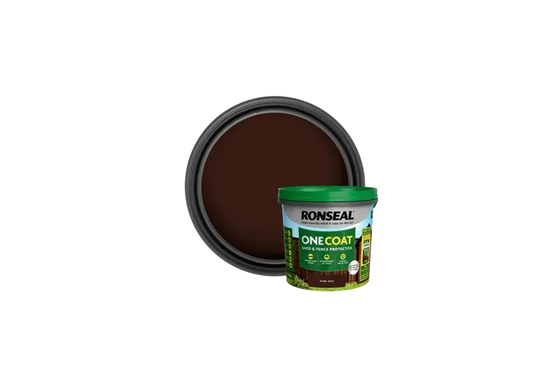 Ronseal 5ltr One Coat Fence life Dark Oak