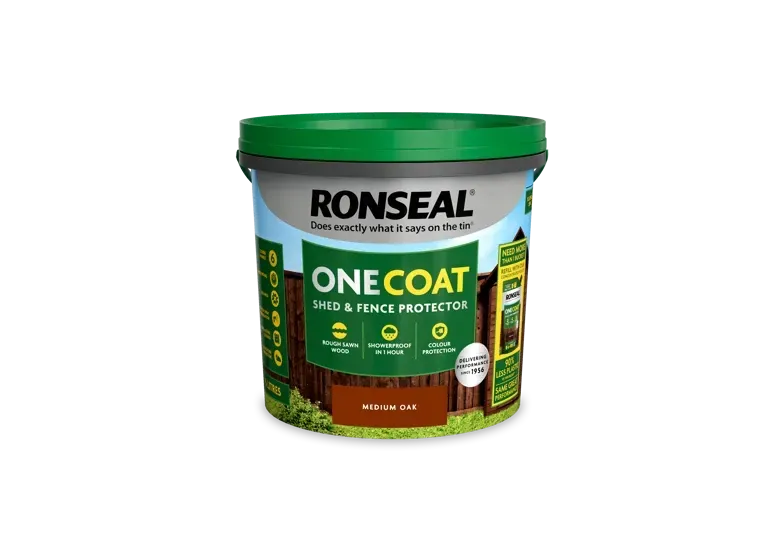 Ronseal 5ltr One Coat Fence life Medium Oak