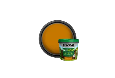 Ronseal 5ltr One Coat Fence life Harvest Gold