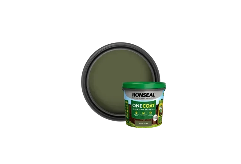 Ronseal 5ltr One Coat Fence life Forrest Green