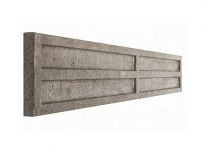 1.83m x 150mm (6") Recessed Concrete Gravel Board