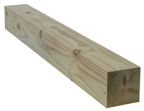 2.4mtr Pressure Treated Timber 150mm x 150mm (6 2.4mtr Pressure Treated Timber 150mm x 150mm (6"x6") Fence Post