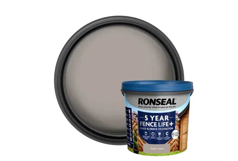 Ronseal 5ltr Fence Life Plus Warm Stone