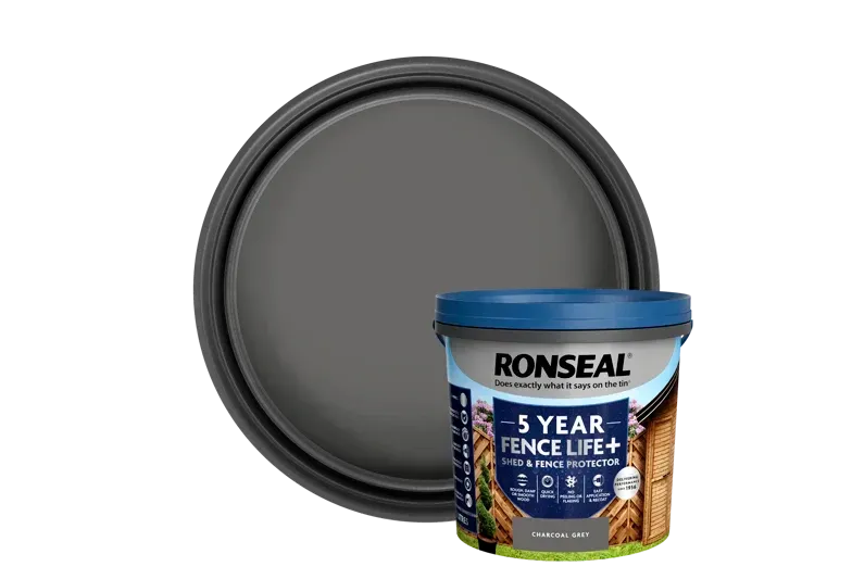 Ronseal 5ltr Fence Life Plus Charcoal Grey
