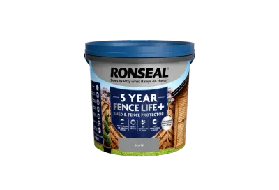 Ronseal 5ltr Fence Life Plus Slate Grey Ronseal 5ltr Fence Life Plus Slate Grey