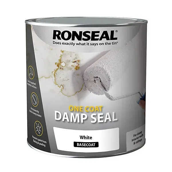 2.5ltr Ronseal One Coat Damp Seal