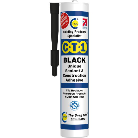 290ml CT1 SEALANT & CONSTRUCTION ADHESIVE BLACK 290ml CT1 SEALANT & CONSTRUCTION ADHESIVE BLACK