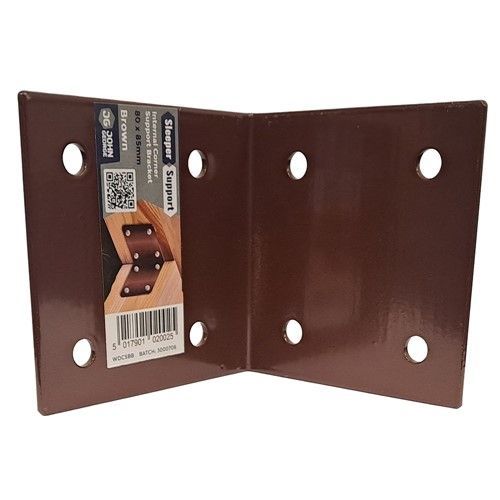Sleeper Corner Support Bracket - Brown