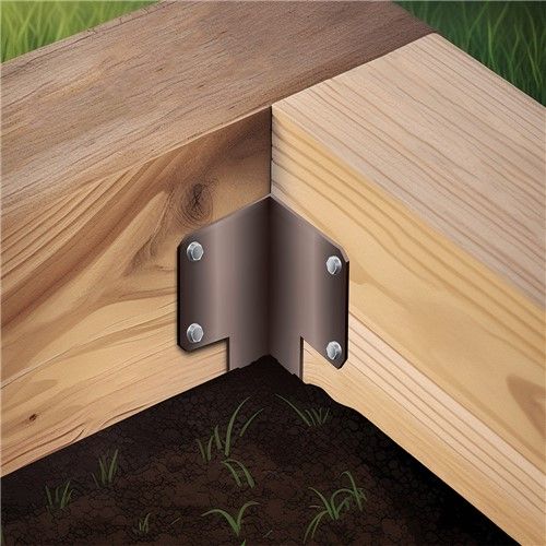 Sleeper Corner Support Spike - Brown