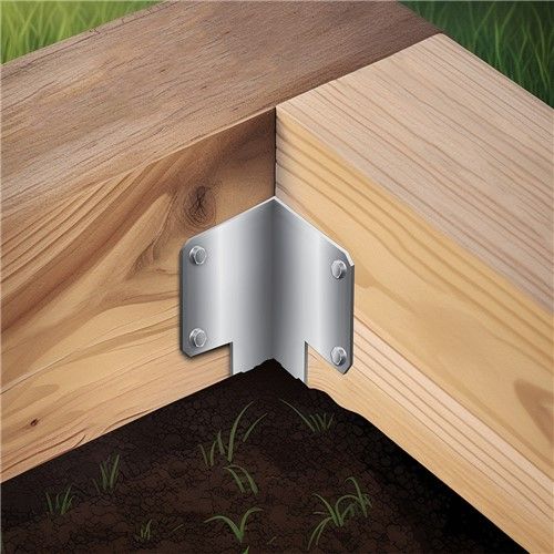 Sleeper Corner Support Spike - Galvanised