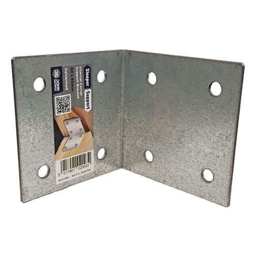 Sleeper Corner Support Bracket - Galvanised