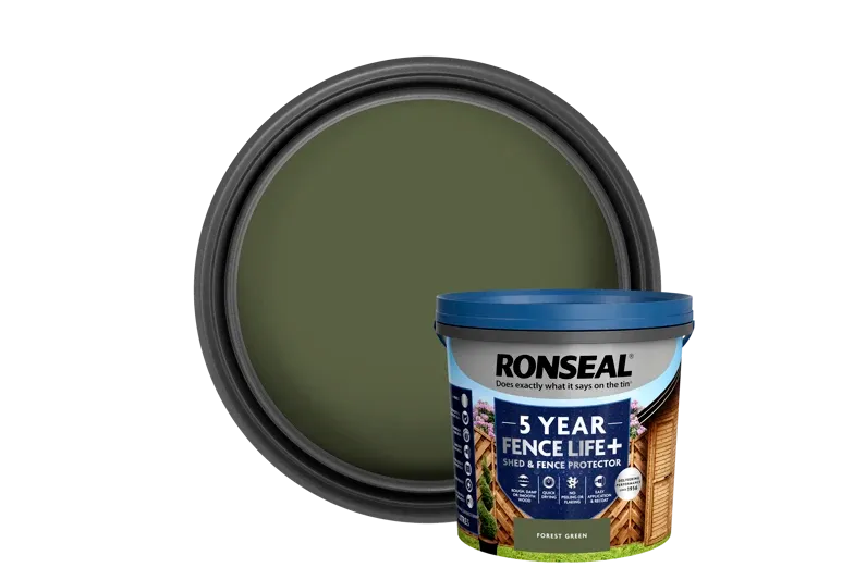 Ronseal 5ltr Fence Life Plus Forest Green