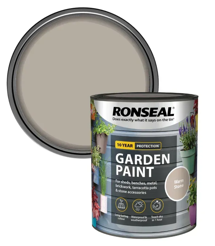 Warm Stone Ronseal Garden Paint
