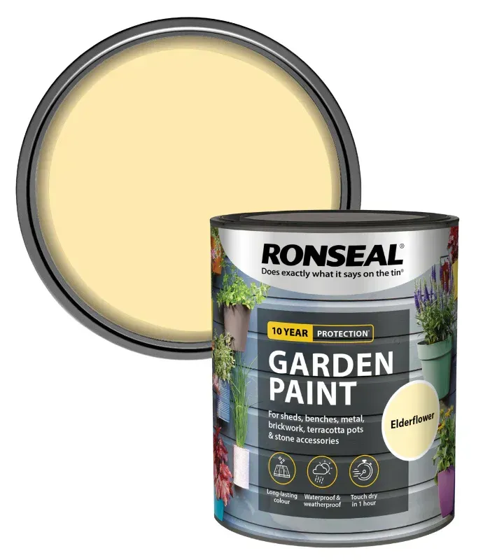 Elderflower Ronseal Garden Paint