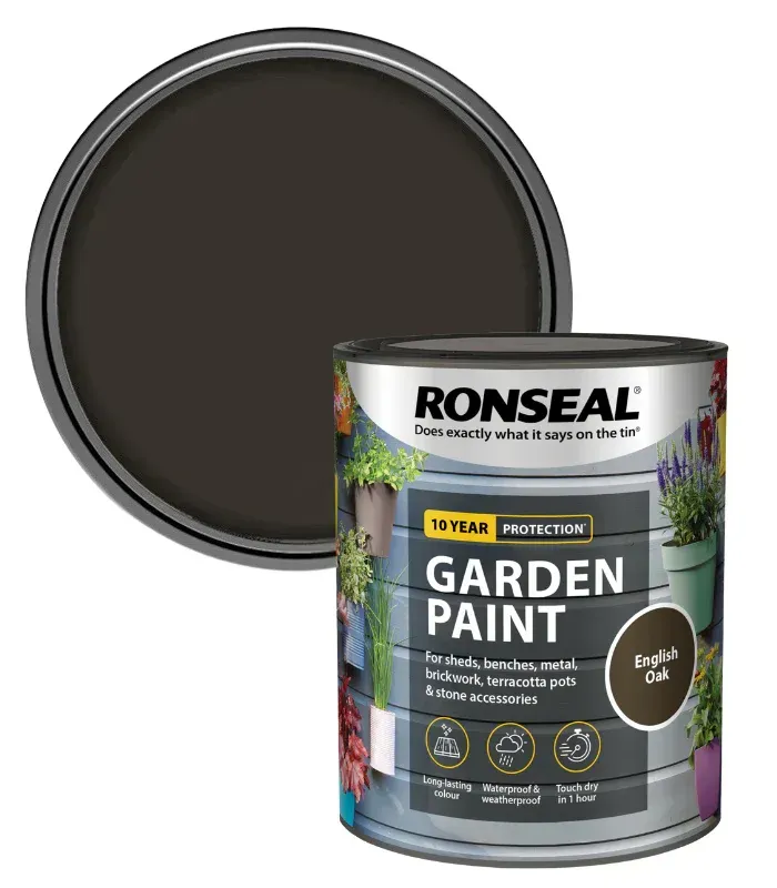 English Oak Ronseal Garden Paint
