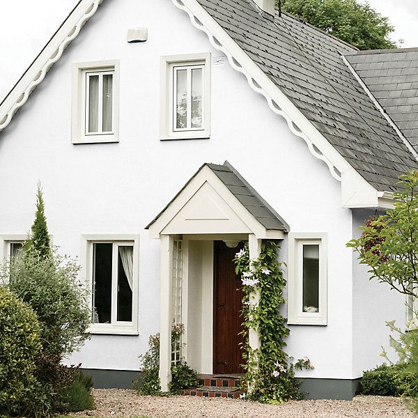 7.5ltr Sandtex Microseal Smooth Pure Brilliant White Masonry Paint