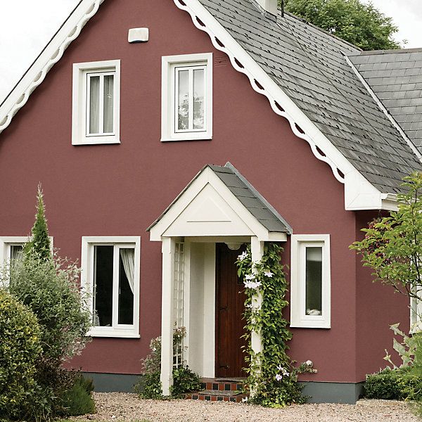 2.5ltr Sandtex Microseal Smooth Brick Red Masonry Paint