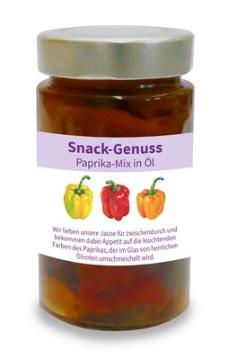 Paprika-Mix „Snack-Genuss“