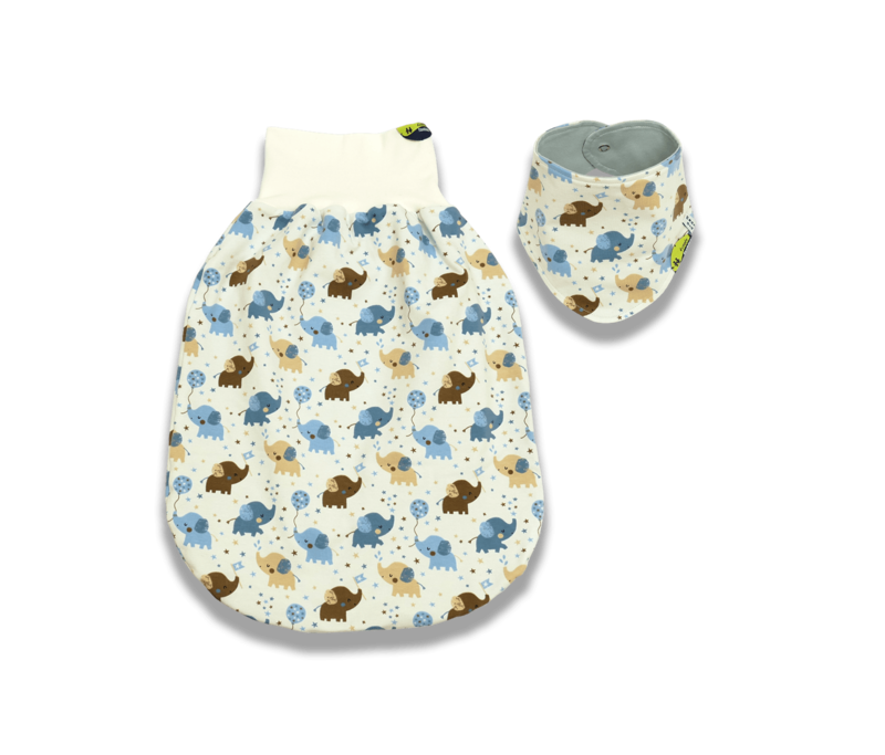 Pucksack/Latzerl „Traumfänger“ – Baby-Starterset