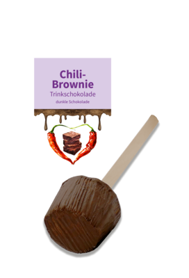 Trinkschokolade „Chili-Brownie“